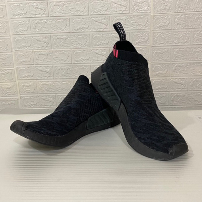 Adidas nmd cs2 primeknit black outlet cq2372