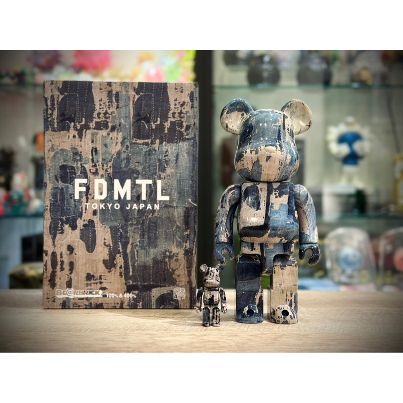 Bearbrick Be@rbrick FDMTL 2022 100% & 400% 拼布 二代「拆檢現貨」 | 蝦皮購物