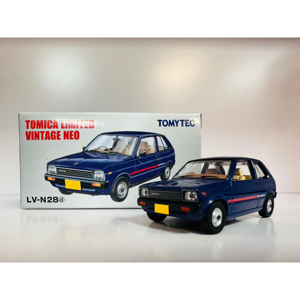 Voiture Miniature Tomica Limited Vintage Neo 1/64 - Suzuki Alto Type C Bleu Marine (84)