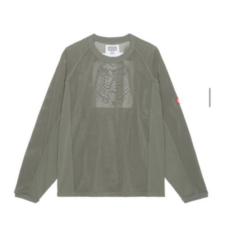 cav empt c.e MESH RAGLAN LONG SLEEVE T