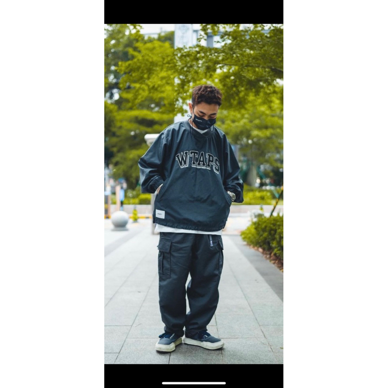WTAPS 20SS SMOCK JACKET 機能罩衫長袖衛衣黑L | 蝦皮購物