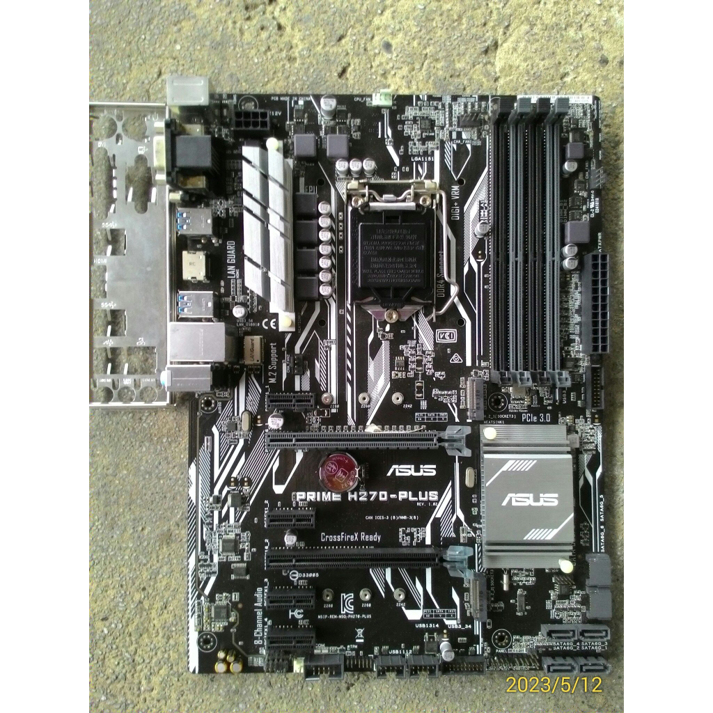 華碩ASUS PRIME H270-PLUS LGA1151 腳位主機板良品| 蝦皮購物