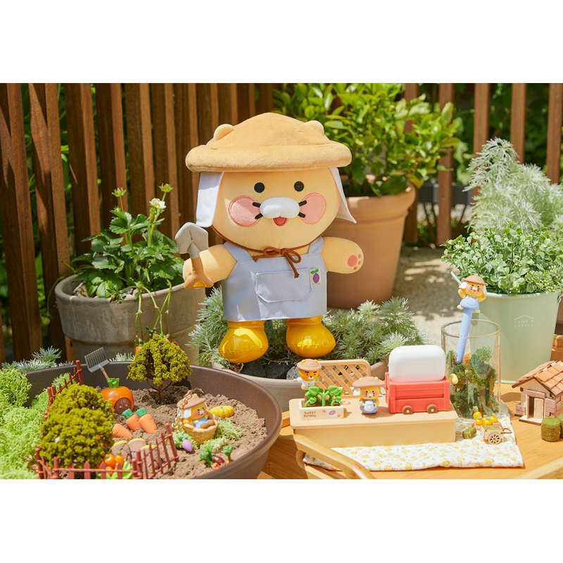 韓國連線款 kakao friends 春植 農夫系列 娃娃 玩偶 原子筆 吊飾 鑰匙圈 耳機掛飾 充電架 充電線整理 | 蝦皮購物