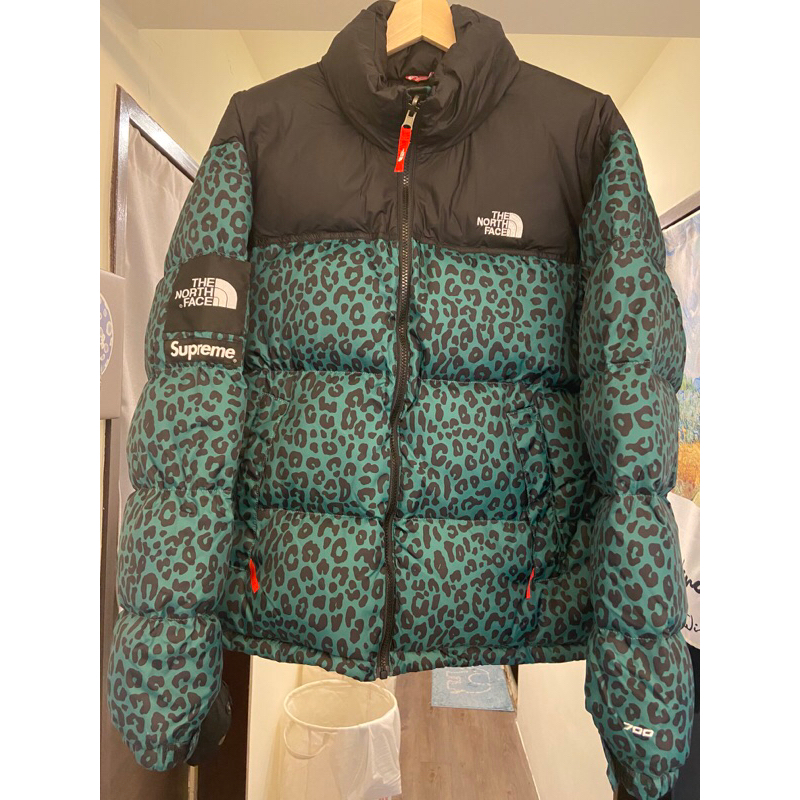 The north face deals supreme leopard jacket