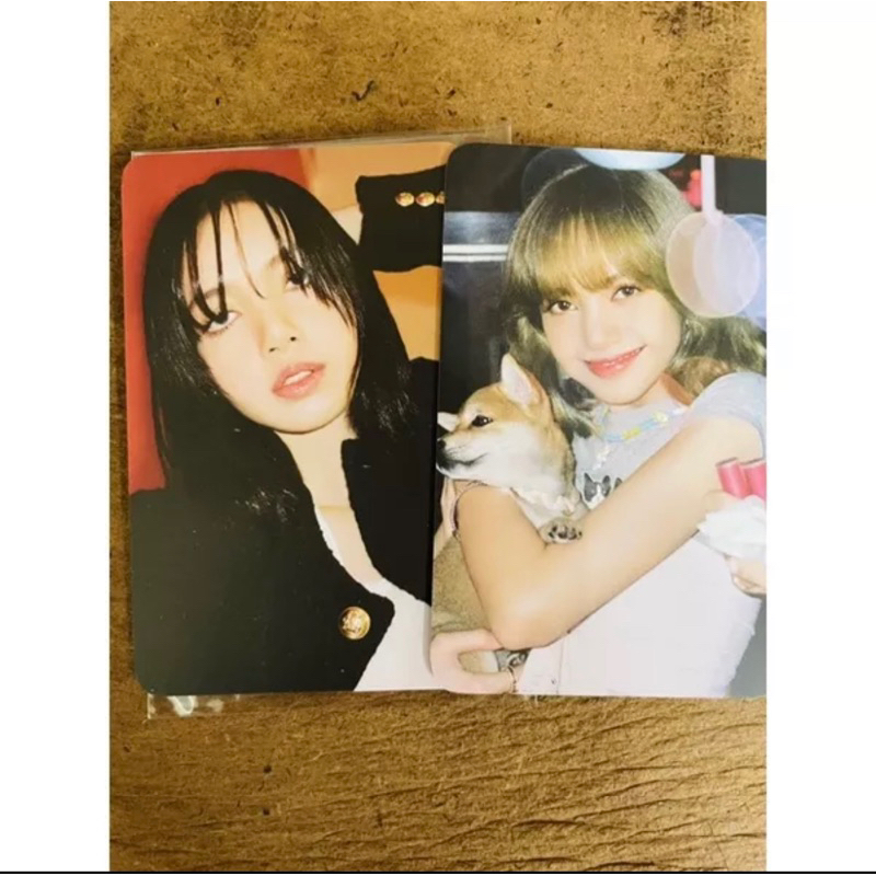 韓居🇰🇷k4特典BLACKPINK LISA - 0327 PHOTOBOOK VOL.3 特典卡特典特典