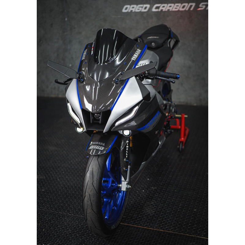 【DuR2 Moto】R15V4 R15M R15頭罩 R1頭罩 R6頭罩 魚眼近燈 霧燈 | 蝦皮購物