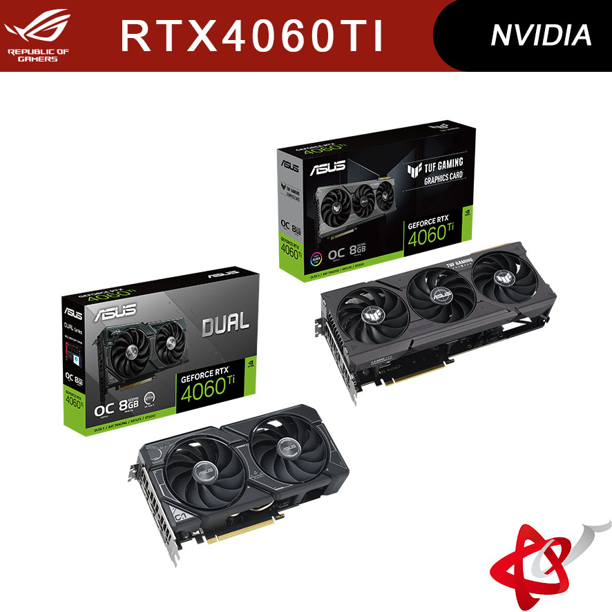 ASUS 華碩TUF RTX4060TI O8G GAMING 顯示卡DUAL | 蝦皮購物