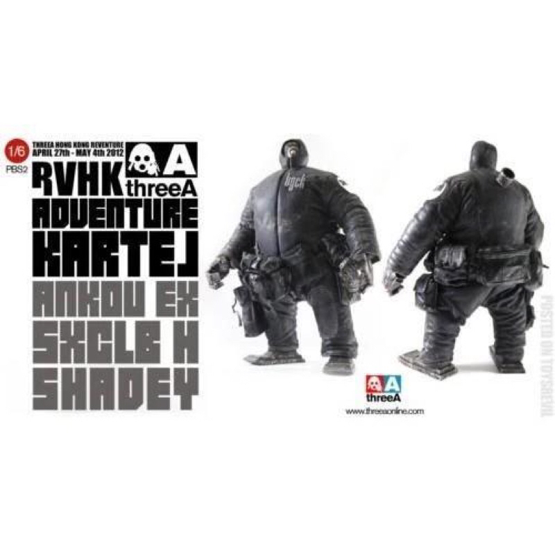THREEA 3A ADVENTURE KARTEL RVHK SXCLB H SHADY Ankou | 蝦皮購物