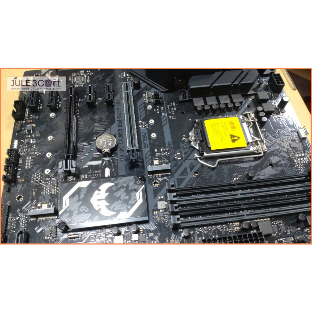 JULE 3C會社-華碩TUF H370-PRO GAMING (WI-FI) H370/八九代/保內/ATX