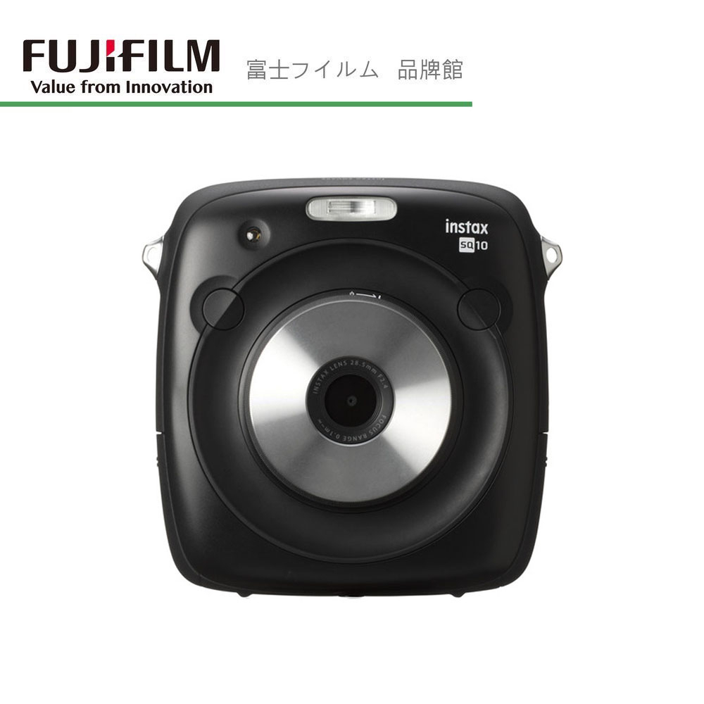 FUJIFILM 富士instax SQUARE SQ10 拍立得相機黑色公司貨| 蝦皮購物