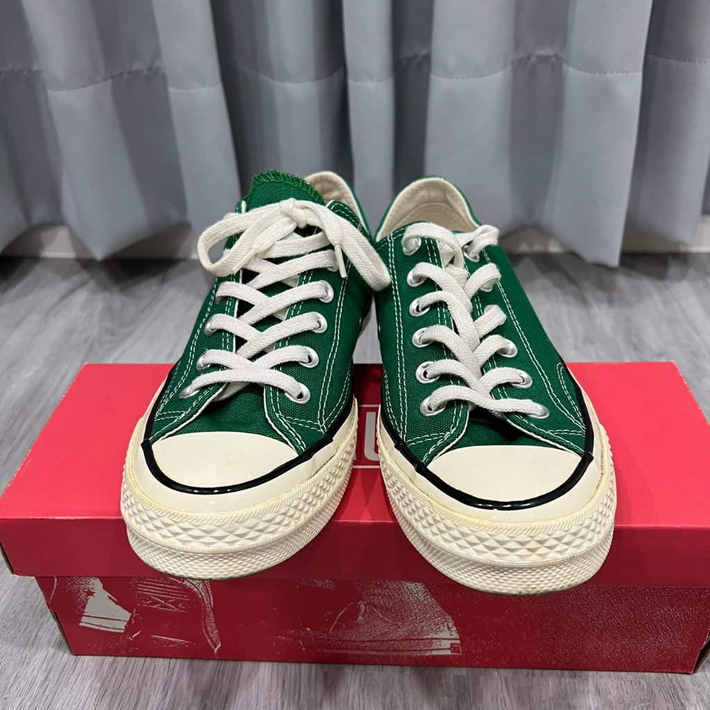 二手］Converse Chuck Taylor 1970s 綠色23.5cm | 蝦皮購物