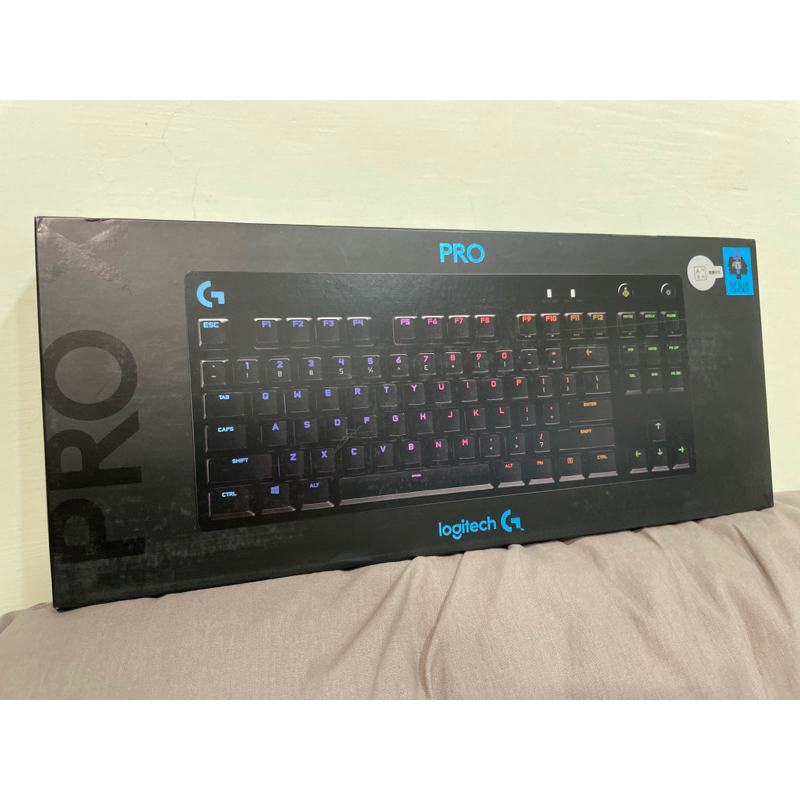 羅技Logitech PRO X 機械式RGB鍵盤GX青軸全新未拆無發票出清價| 蝦皮購物