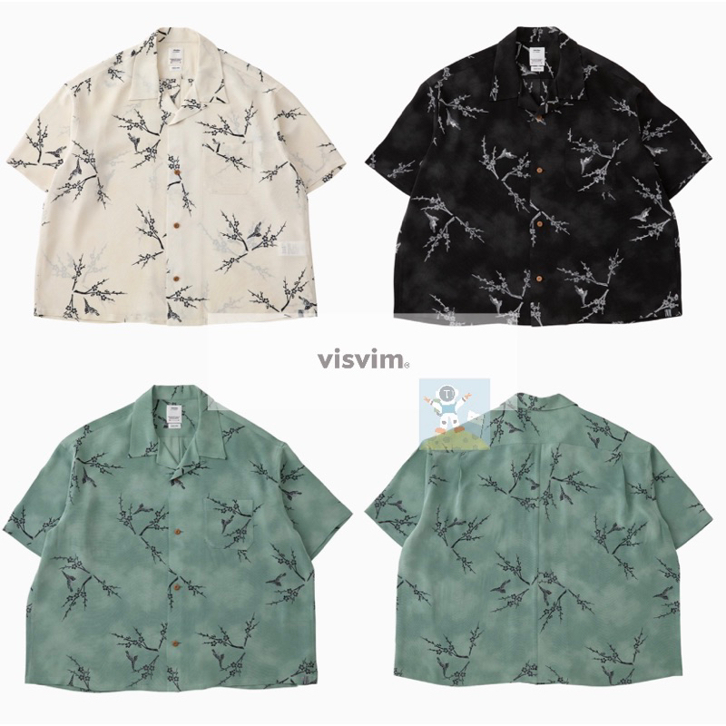 visvim 22AW HARMON SHIRT S/S REN 真絲短袖襯衫| 蝦皮購物