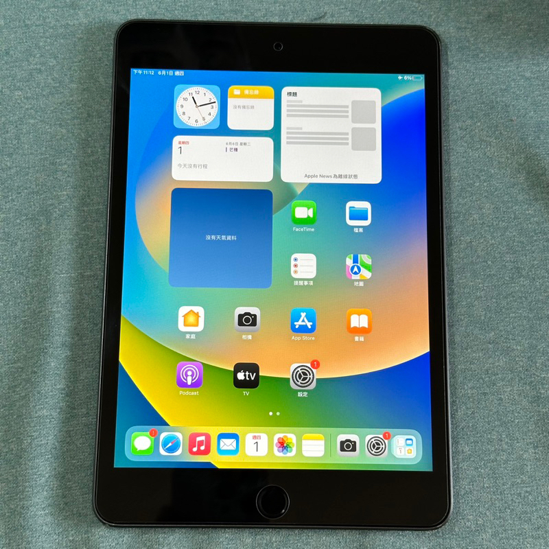 iPad mini 5 64G WiFi版 黑 95新 功能正常 二手 Ipadmini5 mini5 平板 7.9吋