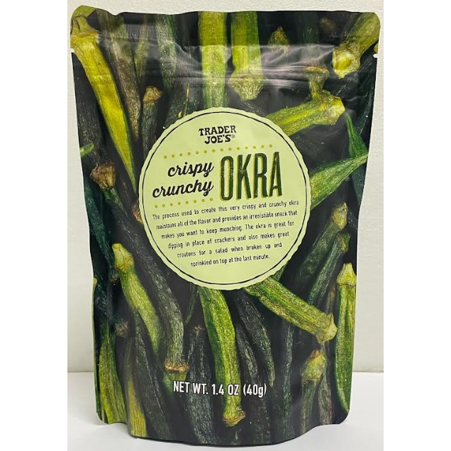 【美國商城USA mall】Trader Joe’s 秋葵乾 OKRA 40g 蝦皮購物