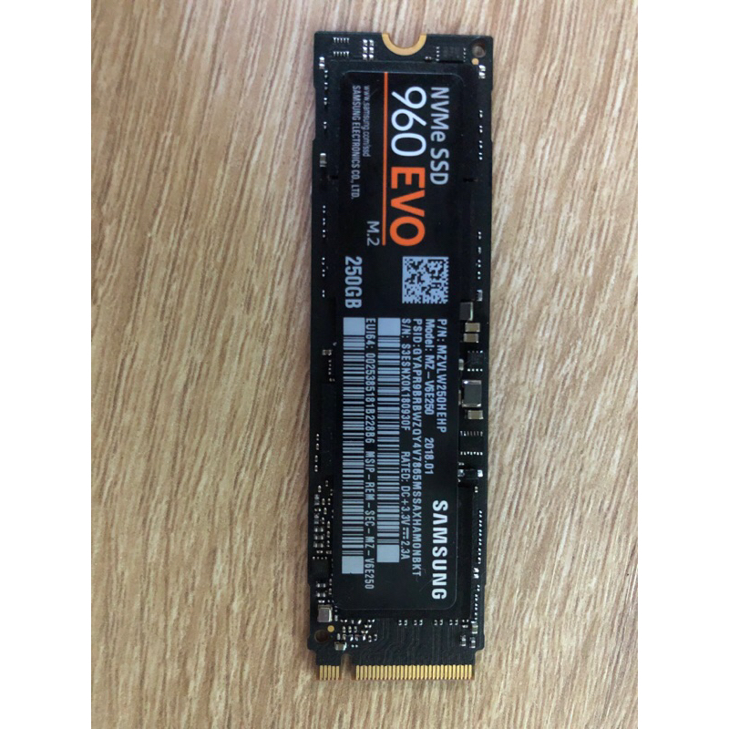 三星960 EVO m2 256G NVME SSD | 蝦皮購物