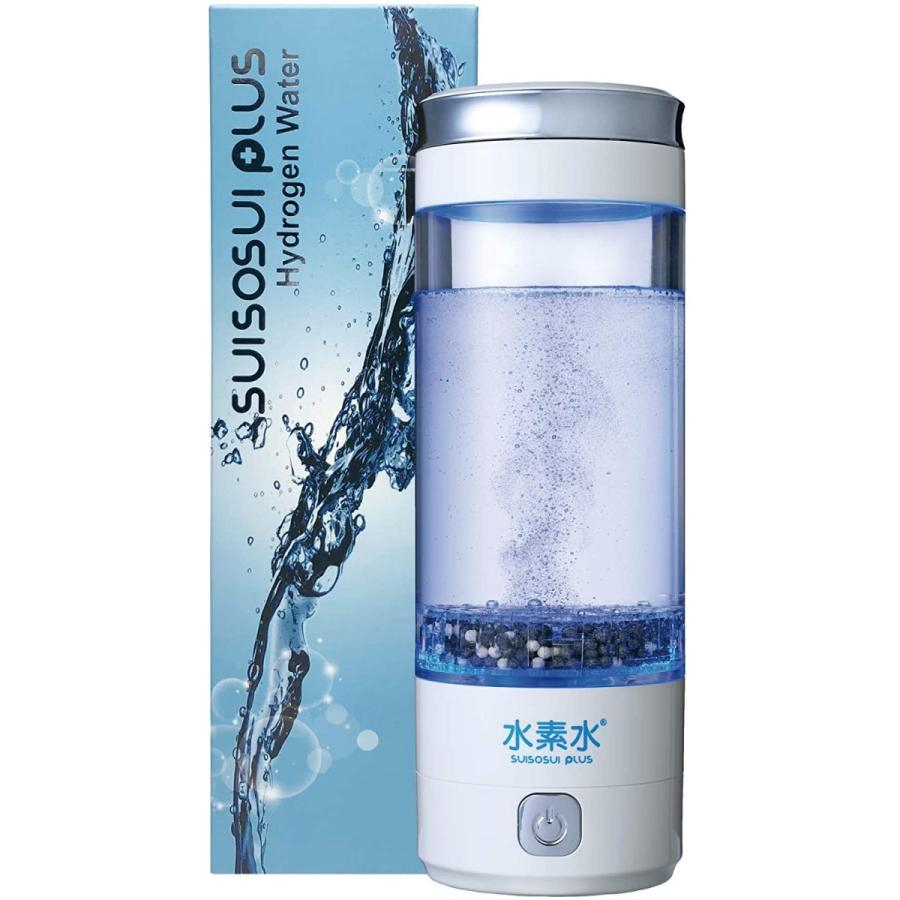 日本直送品質保證SUISOSUIPLUS 富氫水 水素水生成器 水素杯350ml 日本製