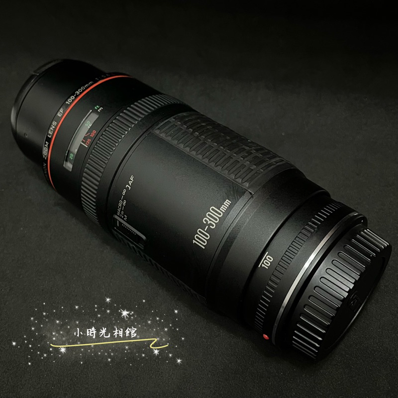 螢石鏡 Canon EF 100-300mm f5.6 L Canon 紅圈L鏡群中的大黑