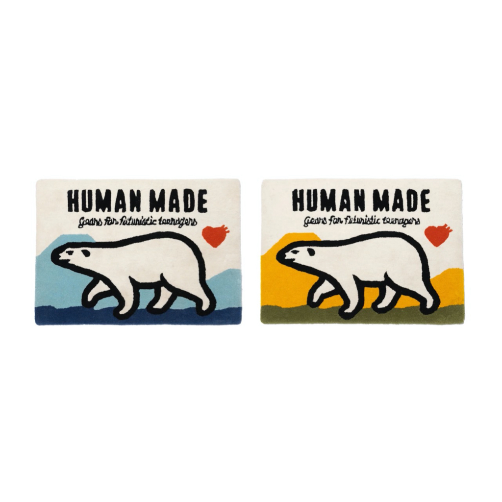 Observer Post潮流觀測站】2023SS HUMAN MADE POLAR BEAR RUG | 蝦皮購物