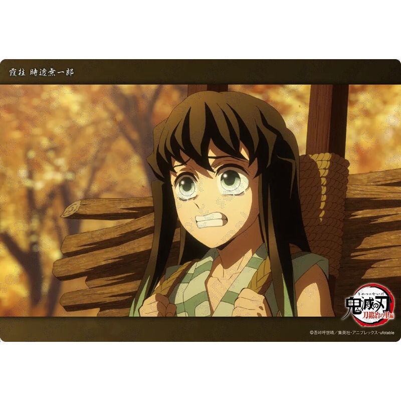 鬼滅之刃霞柱時透無一郎ufotable 線上抽A5透卡| 蝦皮購物