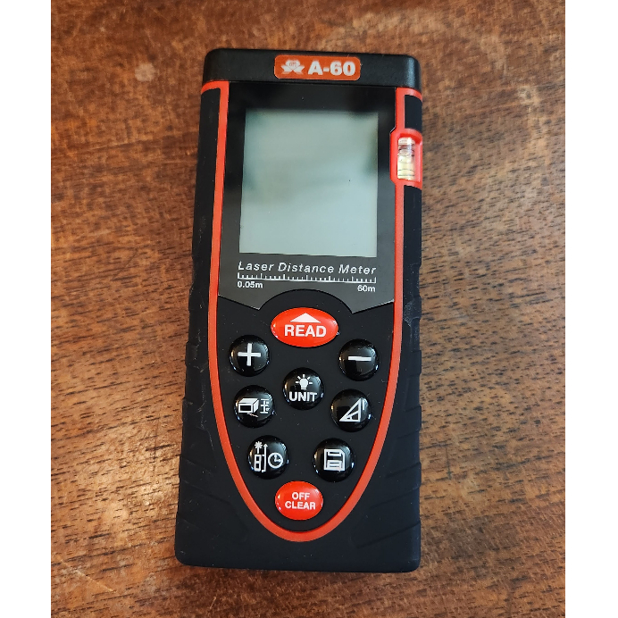 （全新未使用）GPI上煇精密儀器A-60 手持雷射測距儀LaserDistanceMeter 60米 台灣品牌