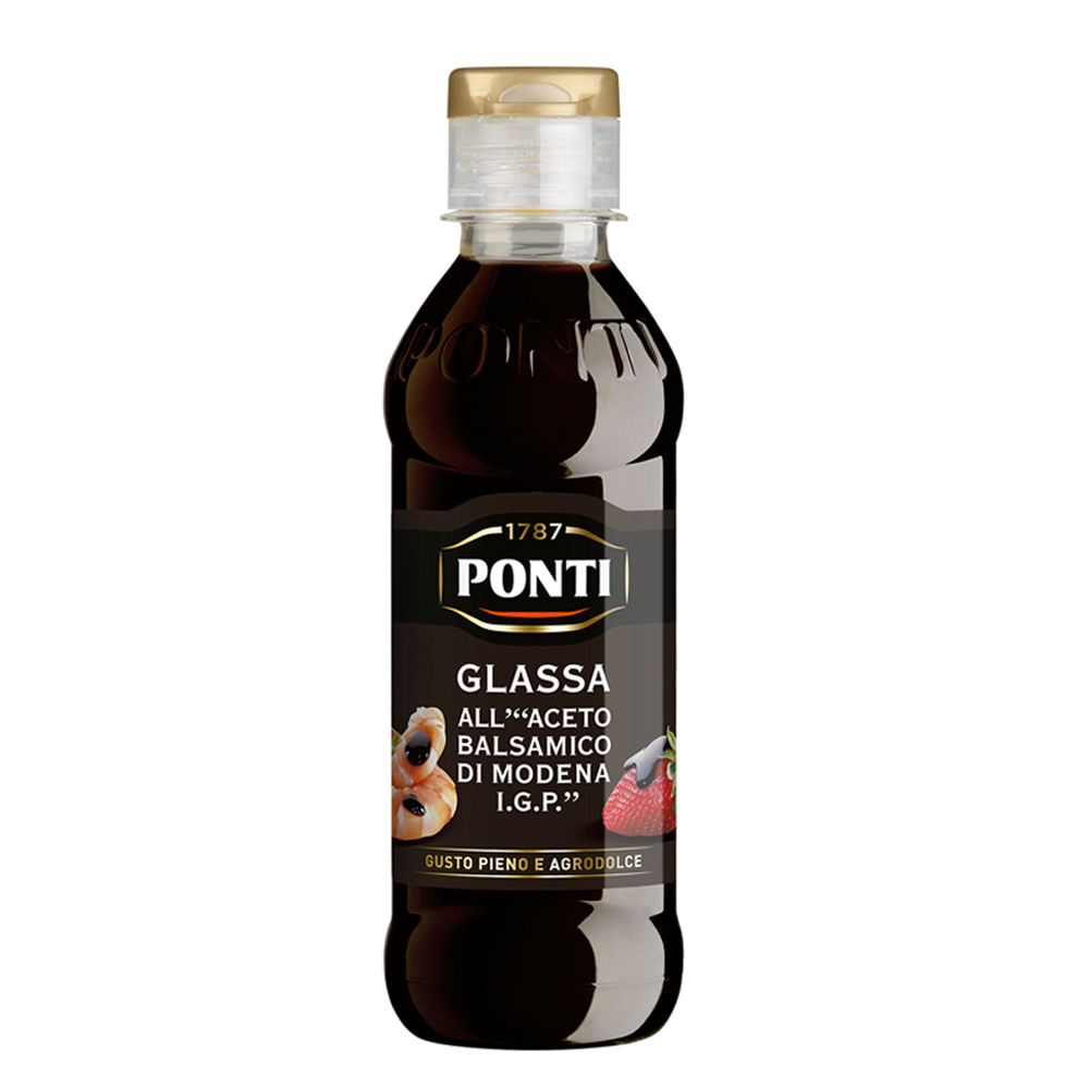 PONTI 義大利 巴薩米可醋膏 500g(效期2028/04/30)【玩饗食庫】巴沙米可 巴薩米克醋 草莓沾醬 沙拉醬 | 蝦皮購物