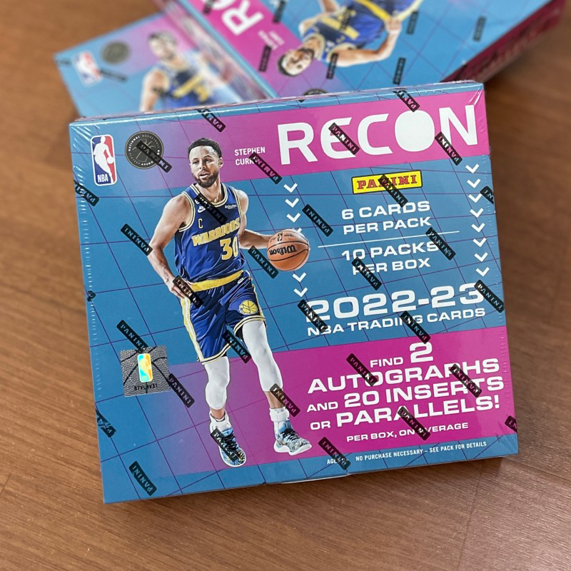 全新現貨 2022-23 Panini NBA Recon Basketball Hobby Box 保簽名兩張 | 蝦皮購物