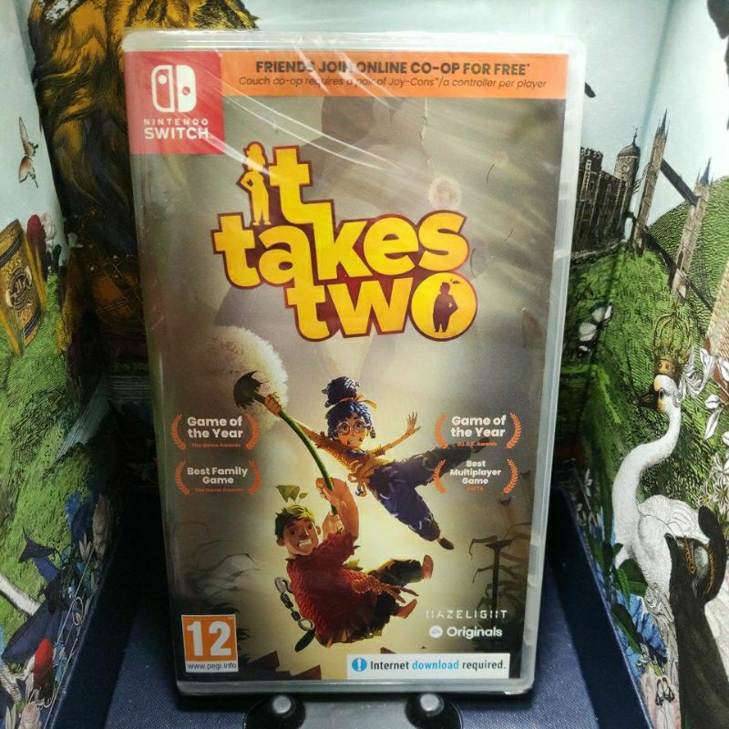 中壢賣場 Switch Ns 任天堂 It Takes Two 雙人成行 中文版 蝦皮購物 8270