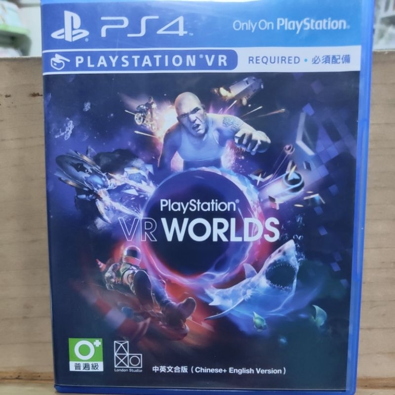 二手PS4 PlayStation VR WORLDS 中文版現貨| 蝦皮購物