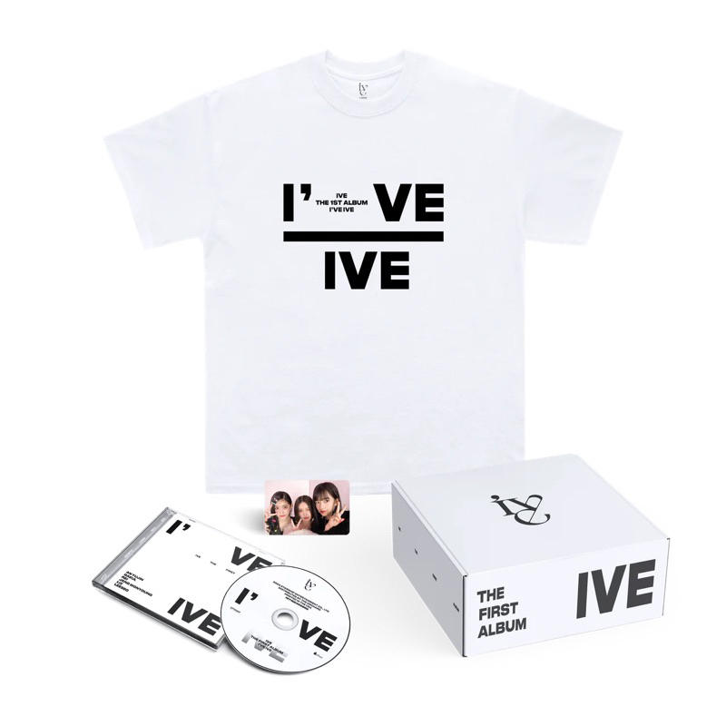 現貨IVE 正規一輯美國限定版美版美網I've IVE 專輯BOX SET 衣服特典小