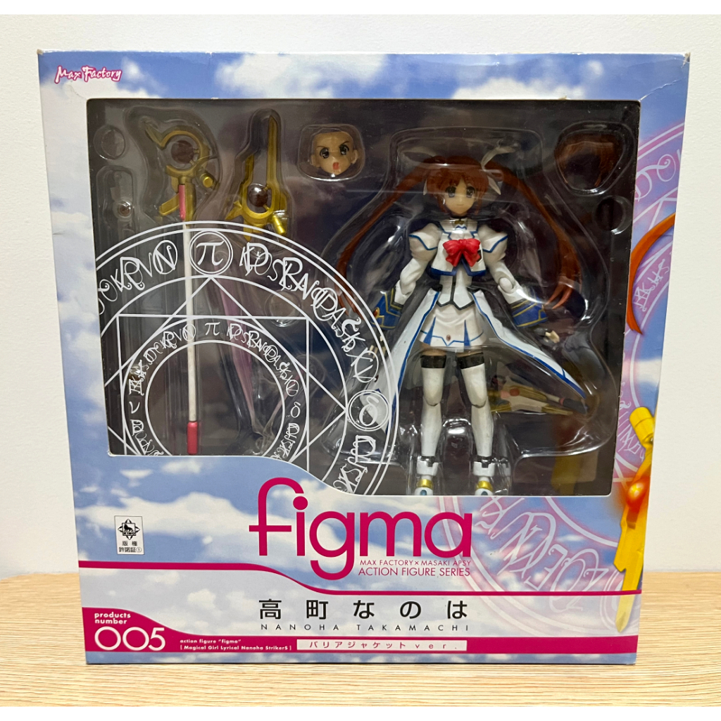 【二手出清】figma 005 魔法少女奈葉 高町奈葉 可動關節模型 | 蝦皮購物