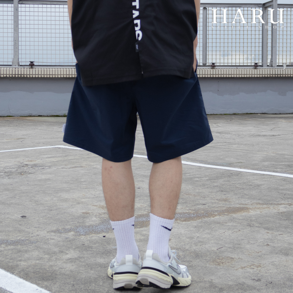 WTAPS SPSS2002 SHORTS CTPL WEATHER SIGN LOGO印花灰色海軍藍抽繩男生