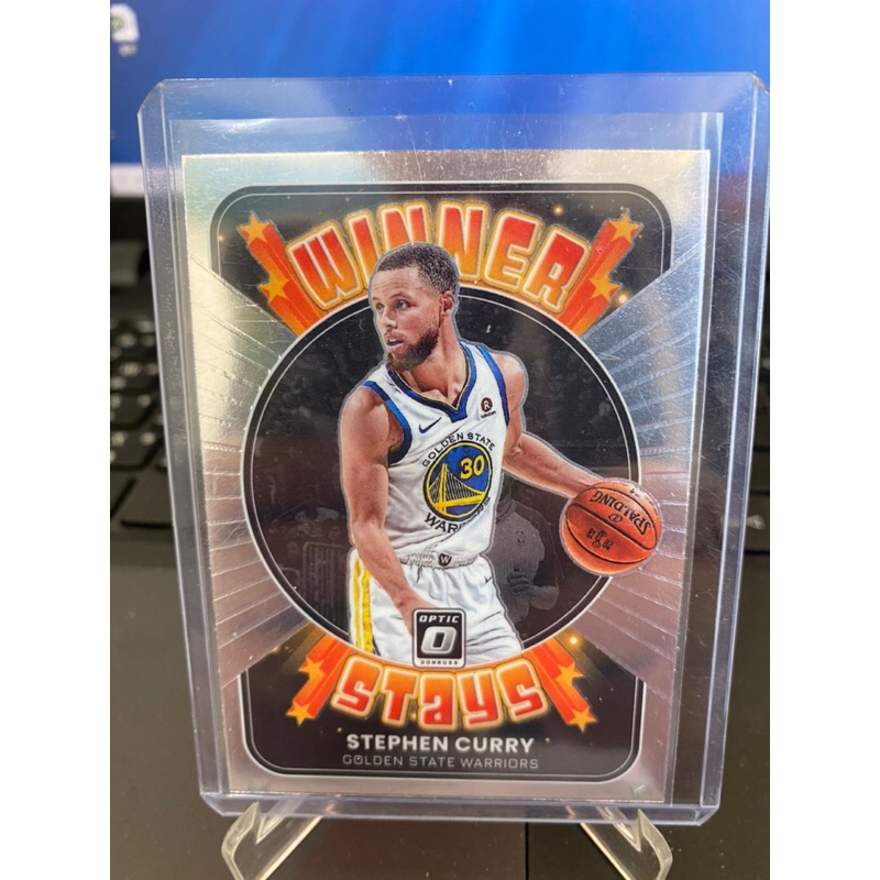 NBA球員卡】21-22 Donruss Optic #4 Stephen Curry Winner 特卡勇士柯