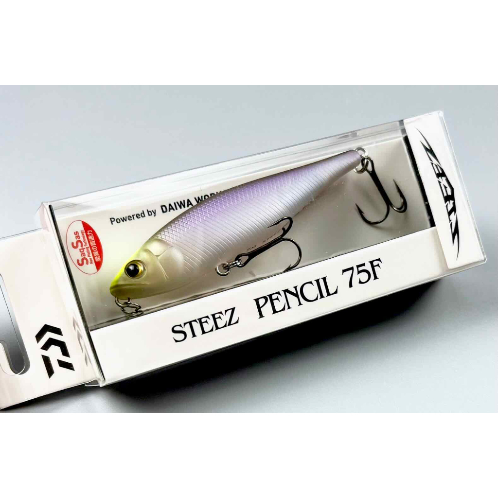 Daiwa Steez Pencil Bass Lure 60F/75F - 2.4 Inch, 4.2g, For Topwater Dog Walking Action - View #11