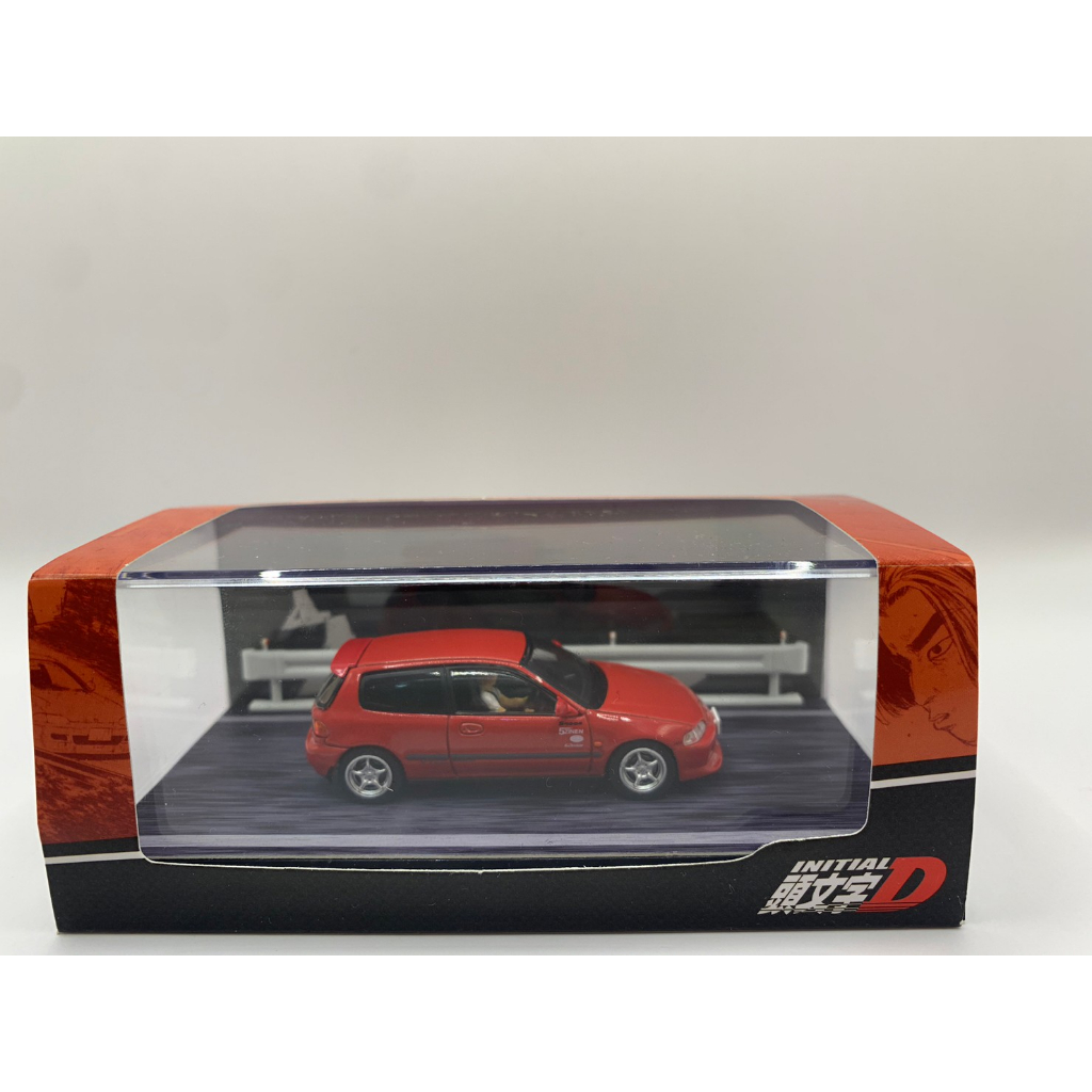 Hobby Japan 1 64 Initial D 頭文字D Honda Civic EG6 喜美 模型車 蝦皮購物