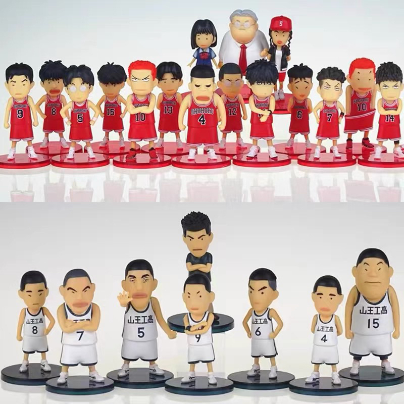 灌籃高手國產版THE FIRST SLAM DUNK FIGURE COLLECTION 山王湘北SET