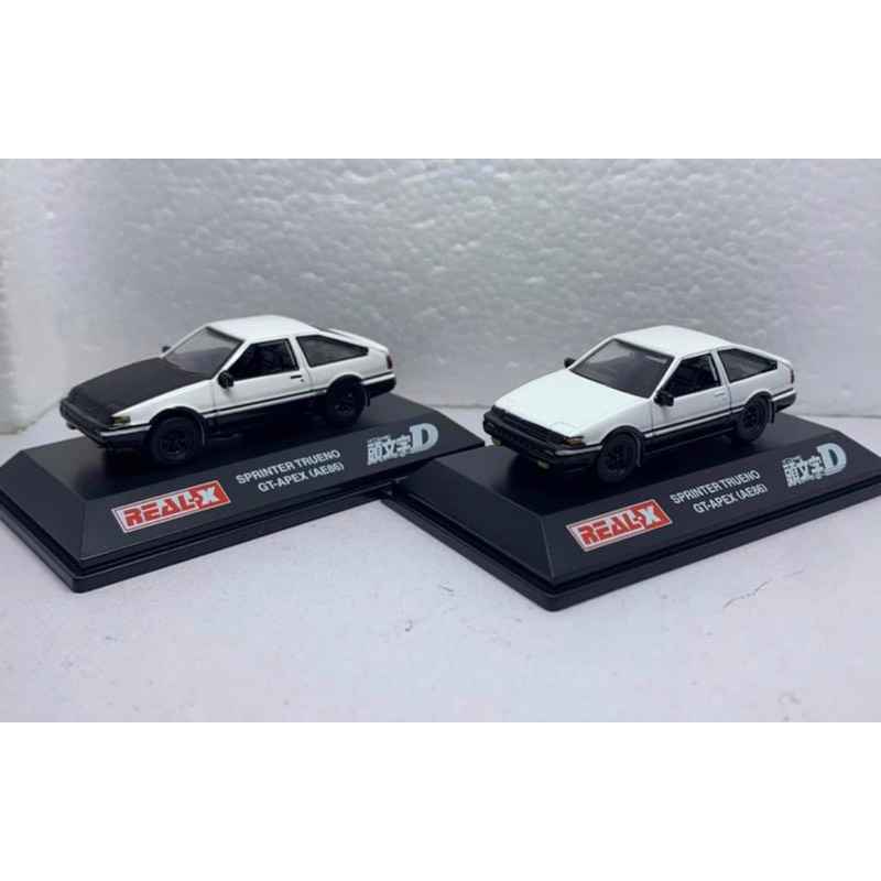 1/72 REALX 頭文字D 電影藤原豆腐店AE86 CIVIC Rx7 FD 非多美風火輪