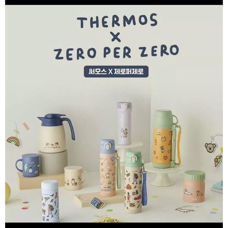 二手商品韓國膳魔師聯名款zeroperzero限量保溫杯保溫壺 不銹鋼馬克杯 | 蝦皮購物