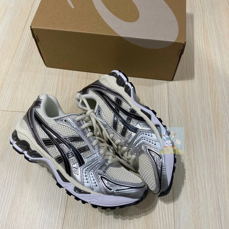 現貨ASICS GEL-KAYANO 14 Cream/Black 休閒鞋運動鞋| 蝦皮購物