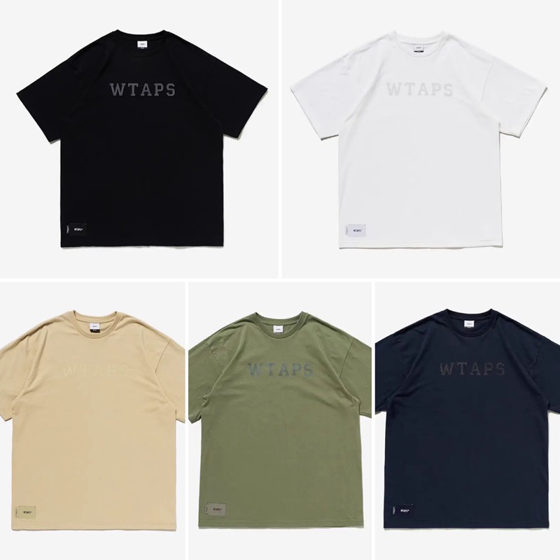 WTAPS COLLEGE SS COTTON EX46 23SS隱藏款限定LOGOT恤| 蝦皮購物