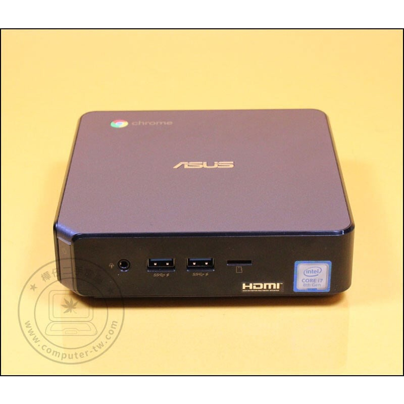 樺仔稀有好機】ASUS Chromebox 3 CN65 迷你電腦i7八代有HDMI 可執行