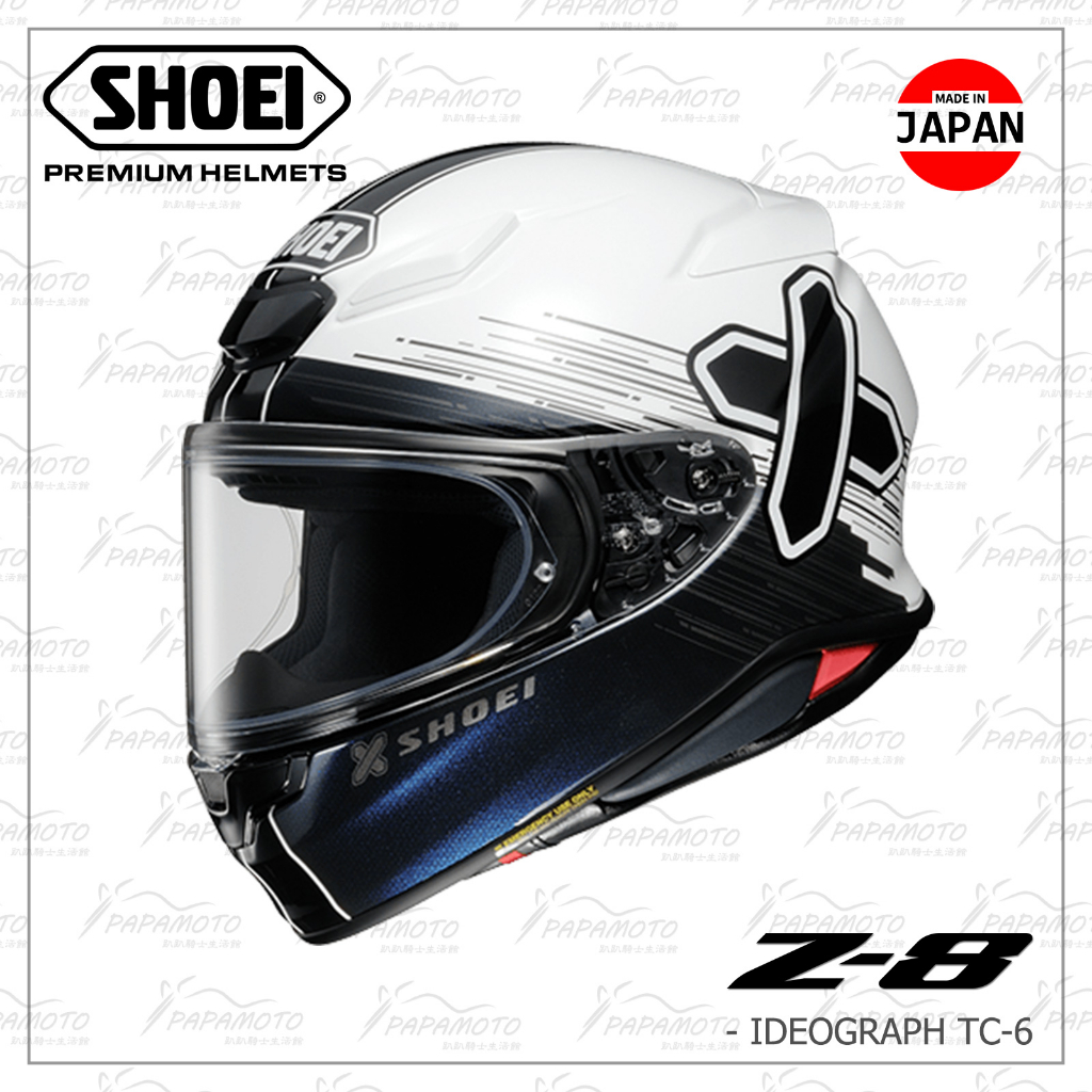 趴趴騎士】SHOEI Z8 IDEOGRAPH TC6 ( Z-8 全罩安全帽X Cross | 蝦皮購物