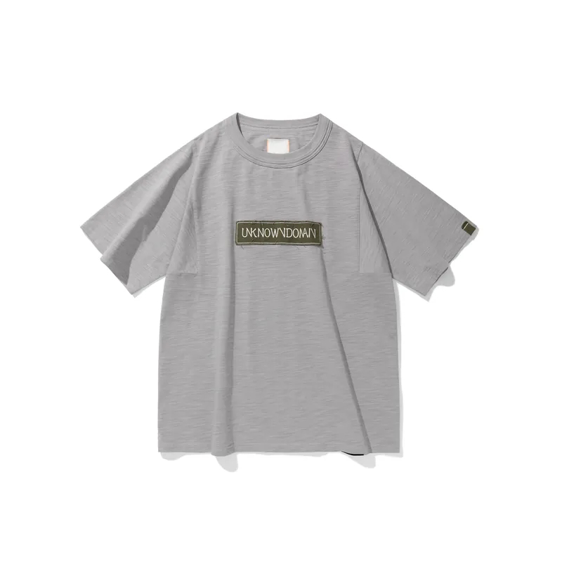 【P.COAST LAB】UNKNOWN DOMAIN 未知領域 U.N Capsule Box Logo TEE(灰) | 蝦皮購物