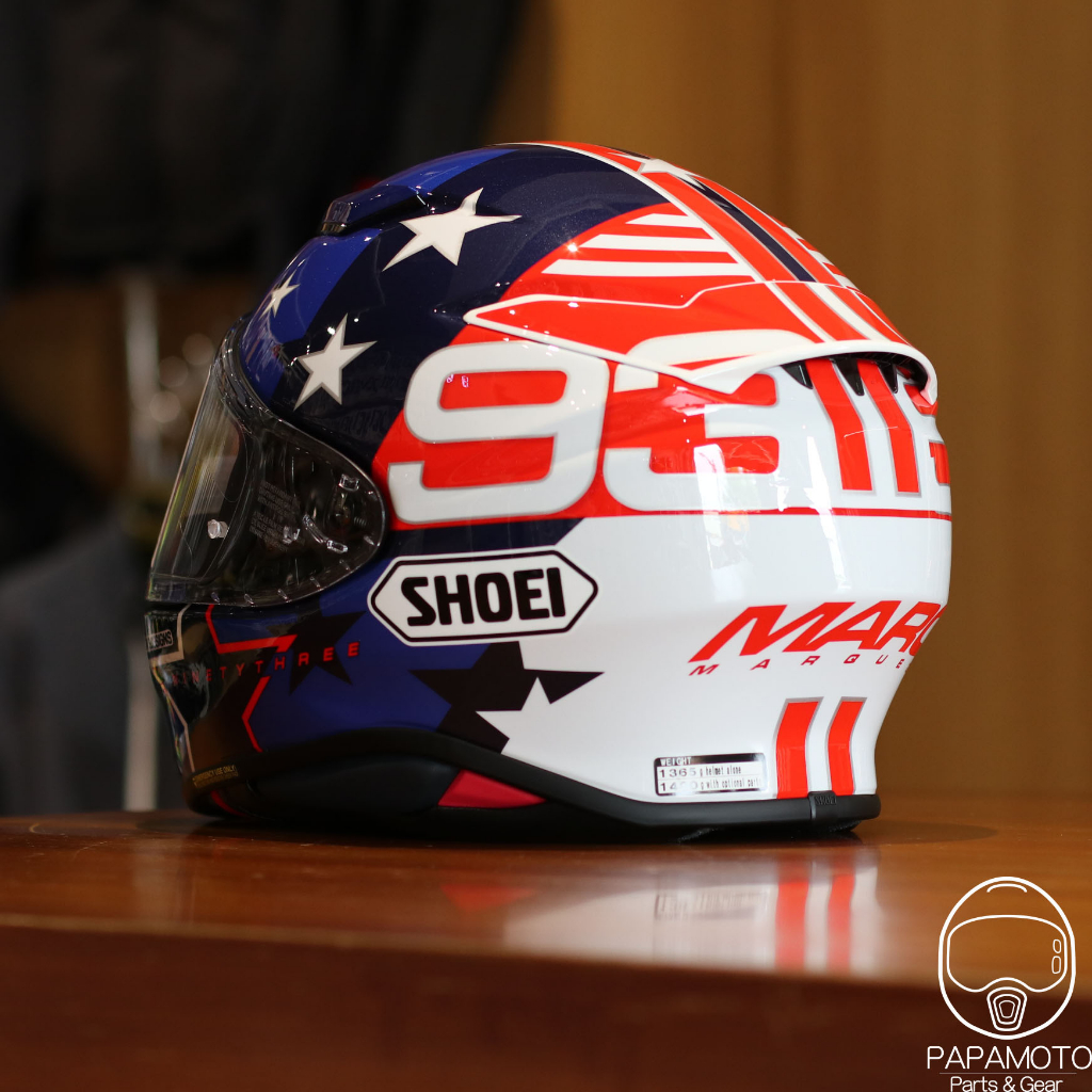 趴趴騎士】SHOEI Z8 MARQUEZ AMERICAN SPIRIT TC10 ( Z-8 全罩安全帽