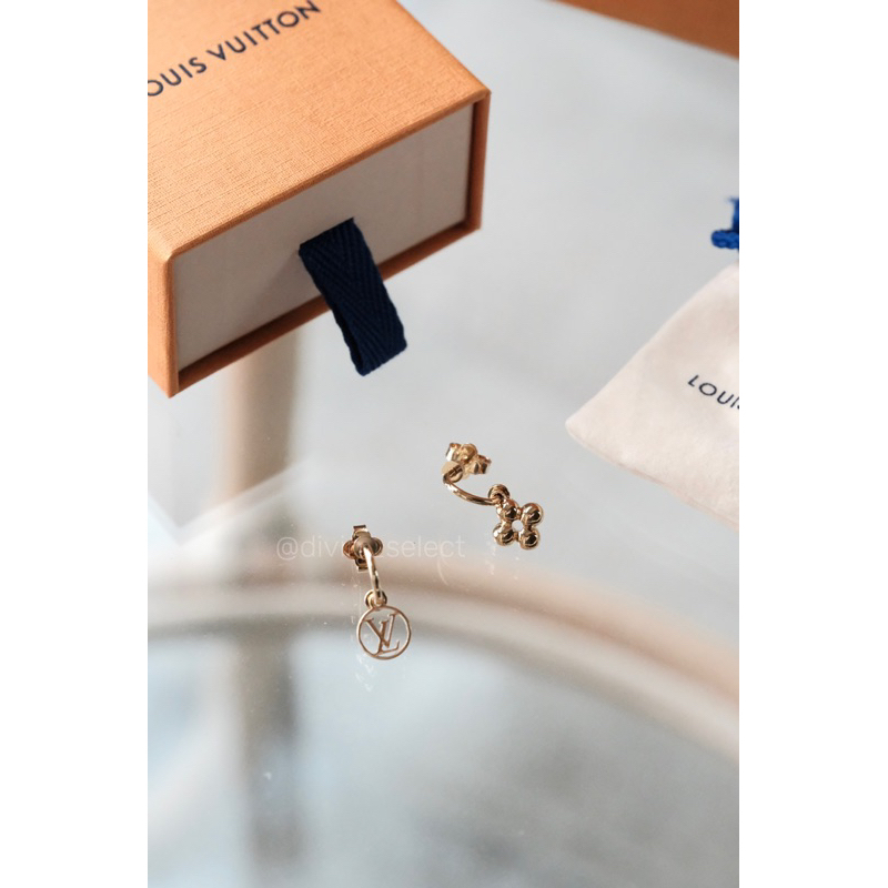 Shop Louis Vuitton Petit louis earrings (M00390) by MiuCode