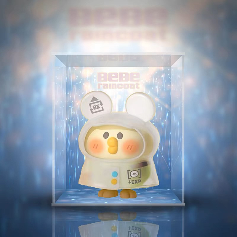 《Yao 挖寶趣》TOPTOY 小鸚鵡BeBe雨衣 系列 400% 設計師公仔 專用展示盒 | 蝦皮購物