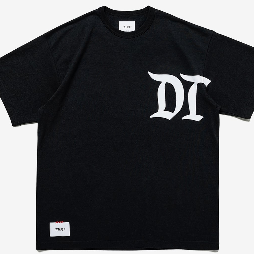 現貨WTAPS 23SS DESIGN 02 / SS / CTPL. DSQD 黑白LOGO 短袖| 蝦皮購物