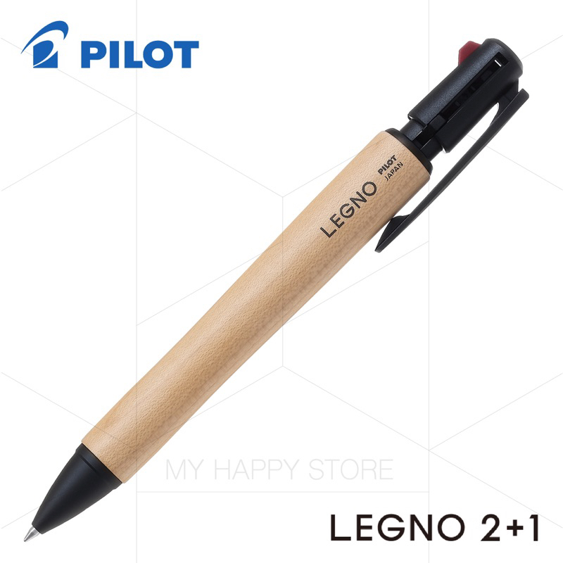 〔MHS〕PILOT LEGNO 2+1 百樂 木桿多功能筆 BKHLE-2SK | 蝦皮購物
