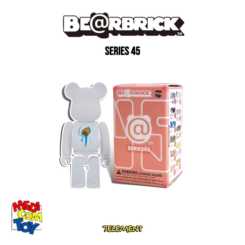 現貨 BE@RBRICK 45代 隱藏 庫柏力克熊 Nujabes樂團 確認款 庫伯力克 大隱 MEDICOM TOY