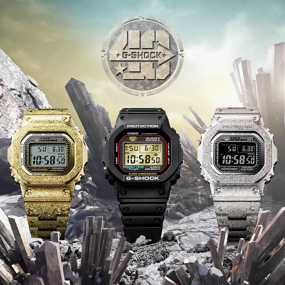 DW-5040PG-1JR G-SHOCK 40周年記念モデル-